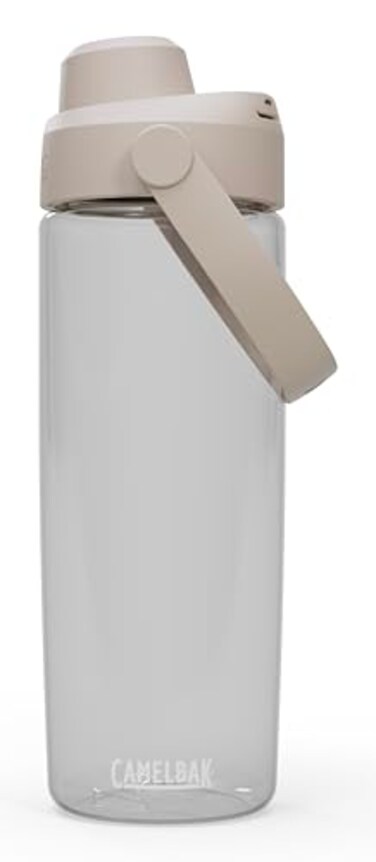CamelBak Thrive Chug Water Bottle High Flow Lid Design for Quick Everyday Hydration and Active Use 20oz Clear