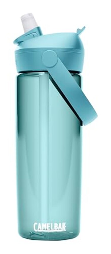 CamelBak Thrive Flip Straw Water Bottle Easy Sip Design for Everyday Hydration and Travel 20oz Cove