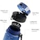 Embrava Sports Water Bottle 32oz Fast Flow Flip Top Lid BPA BPS Free Leakproof Reusable Lightweight NonToxic Tritan Plastic 1 Liter Gym Hiking Office School Travel