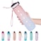 EYQ 32 oz Water Bottle with Time Marker Carry Strap LeakProof Tritan BPAFree Ensure You Drink Enough Water for Fitness Gym Camping Outdoor Sports 6RubyBlue Gradient