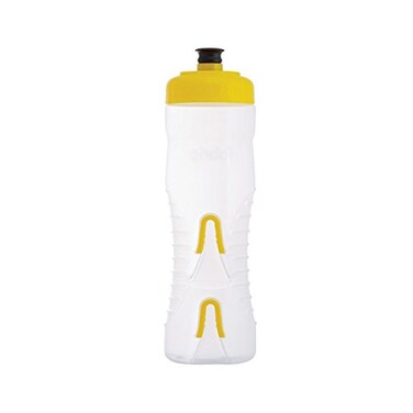 Fabric Cageless Water Bottle 750ml ClearYellow