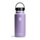 Hydro Flask Water Bottle Insulated Stainless Steel Wide Mouth FLex Lid Non Spill Leakproof and Refillable in 32 Oz Moonshadow