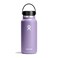 Hydro Flask Water Bottle Insulated Stainless Steel Wide Mouth FLex Lid Non Spill Leakproof and Refillable in 32 Oz Moonshadow
