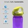 Nalgene Kids OTF Bottle with Green Cap 12 oz Purple
