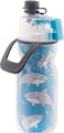 O2COOL Mist N Sip Kids Misting Water Bottle 2in1 Mist And Sip Function With No Leak Pull Top Spout Kids Water Bottle Sports Water Bottle 12 oz Sharks