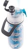O2COOL Mist N Sip Kids Misting Water Bottle 2in1 Mist And Sip Function With No Leak Pull Top Spout Kids Water Bottle Sports Water Bottle 12 oz Sharks
