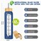 SipZest 32 oz Glass Water Bottle with Straw Motivational Time Marker Silicone Sleeve Reusable Tumbler Includes 2 Bamboo Lids Fruit Infuser 1 Pack
