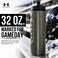 Under Armour Squeeze Water Bottles 32 oz Water Bottles Sideline Sports Water Bottle with QuickShot Lid Quick Easy Hydration Gym Water Bottles Squeeze Bottle 1 32oz