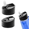 WtrBtl 2 Pack Water Bottle Lid Replacement for LifeStraw Go Water Bottle Water Bottle Lid Replacement Parts Compatible with LifeStraw Go Filter Water Bottles Black