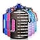 SLUXKE 1 Gallon Water Bottle with Time Marker BPA Free Motivational 128oz Leak Proof Water Bottle Jug with Handle and Straw Black