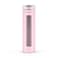 Ello Syndicate 20oz Reusable Glass Water Bottle with OneTouch Leak Proof Flip Lid Protective NonSlip Silicone Sleeve Carry Loop for Coffee Tea and Water BPAfree Dishwasher Safe Cashmere Pink