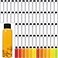 Eccliy 100 Pcs 2oz Clear Plastic Bottles Mini Bottle with Screw Lid Small Empty Reusable Liquid Vial Freezer Safe Container Leak Proof for Juice Milk Water Wedding Party