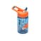 EcoVessel SPLASH Tritan Plastic Kids Water Bottle with Straw Leak Proof Flip Top Lid and Carry Handle Kids Cups Sports Water Bottle 12 oz Camping