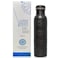 FURNISHFUL FINESSE 100 Pure Copper Water Bottle 34 oz Antique Black Ayurvedic Drinking Bottle with LeakProof Lid Reusable BPAFree Pack Of 1