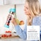 Infusion Pro 24 oz Fruit Infuser Water Bottle with Twist Cap Lid Insulated Sleeve Infused Water Recipe eBook Bottom Loading Water Infuser for More Flavor Unique Gift Idea Blue Jade 1Pack