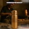 LEATHERVINES Leathervine 100 Pure Copper Water Bottle for Drinking 64 oz with Lid Leak Proof Ayurvedic Vessel to Support Digestion Immunity Lightweight EcoFriendly Travel Use Best Gift for Wellness Lo