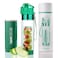 MAMI WATA Fruit Infuser Water Bottle 24 oz Leakproof Tritan BPAFree Plastic Fruit Infuser Bottle for Women Fancy Pretty Trending Water Bottles Drink Recipes eBook Insulating Sleeve Gift Box