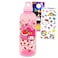 SANRIO My Melody Reusable Water Bottle Set Bundle with Plastic 30oz Water Bottle with Twist Top for Home School Sports Plus Sticker More Sanrio Sport Container