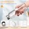 Olivego Glass Water Bottles with Lids 17 oz Clear Juice Bottles With Stainless Steel Cap Reusable Glass Drinking Bottle for Juicing Refrigerator100 Leak Proof BPA Free
