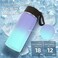 Volhoply 16 OZ Kids Water Bottle Bulk 2 PackInsulated Sports Bottles with Straw LidStainless Steel Bottle with Handle Keep ColdHotDouble Wall Vacuum Tumbler Cups for SchoolAssorted 2
