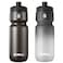 WEMEET Leak Proof Bicycle Water Bottle 2Pack Bike Water Bottle BPA Free Cycling Sport Squeeze with Capacity Scale for Riding Gym Black Black White 24oz