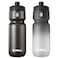 WEMEET Leak Proof Bicycle Water Bottle 2Pack Bike Water Bottle BPA Free Cycling Sport Squeeze with Capacity Scale for Riding Gym Black Black White 24oz