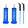 WRELS TPU Soft Flask 150ml250ml500ml Water BottleBPA Free Collapsible Hydration Flask for Running Hiking Cycling Climbing and Marathon 250ml845oz with straw2 Pack
