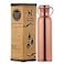 HealthGoodsIn Pure Copper Water Bottle with Handle 600 Ml UNLINED UNCOATED and LACQUREDFREE for Ayurvedic Health Benefits