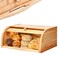 2 Lb. 2 Lb Depot Breadbox for Kitchen Countertop VintageStyle Bamboo Bread Box Wood Japanese Bread Box Bread Cabinet for Kitchen Counter Bread Bin 17 x 10 x 7