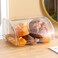 Gagee Bread Box for Kitchen CountertopAcrylic Bread Storage Container for Homemade BreadCookies Bagels Muffins Bread Holder with Roll Top LidClear