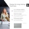 LARS NYSÃ˜M LARS NYSM Bread Box I Metal Box for long lasting freshness I Bread Bin with bamboo lid usable as cutting board I 134x77x53In Pebble Gray