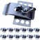 SGTBQLL SUS 304 Stainless Undermount Sink Bracket Clip Universal Heavy Duty Epoxy Undermounting Sink Washwash Basin Support ClampsPackage Of 12