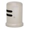 Westbrass D201107 134 x 234 Solid Brass Air Gap Cap Only Skirted Satin Nickel
