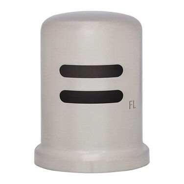 Westbrass D201107 134 x 234 Solid Brass Air Gap Cap Only Skirted Satin Nickel