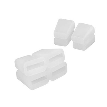 Zeesink Sink Rack Rubber Feet8 PCS Replacement Rubber Feet for Kitchen Sink Bottom GridWhite Color