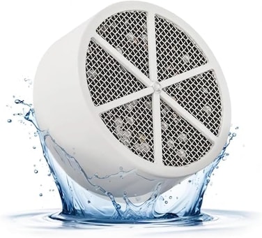 Crystal Quest Bath Ball Replacement Cartridge Removes Chlorine PFAS Odors EasytoInstall Water Filter EcoFriendly Durable SkinSafe Built in the USA
