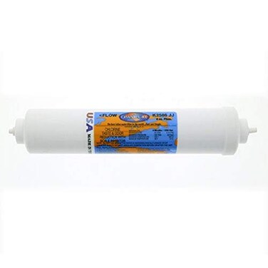 Omnipure K2586 JJ 14 Quick Connect Inline GAC Water Filter with Scale Inhibitor
