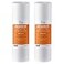 iSpring FP120X2 10x25 Universal Sediment Water Filter Replacement Cartridges 20 Micron Multilayer Sediment Filter 2 Pack