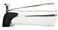 Plumb Pak PP82537 Bathtub Spout with Diverter Adjustable for 34in IPS Pipe Polished Chrome