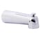Westbrass E5074D1F26 7 Reach Wall Mount Tub Spout with Diverter for Copper Pipe Polished Chrome