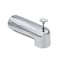 Westbrass E5074D1F26 7 Reach Wall Mount Tub Spout with Diverter for Copper Pipe Polished Chrome