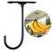 EGMEHOAD Banana Hook Under Cabinet 2 Pack Hanger to Keep Bananas Fresh Holder 2 Pcs