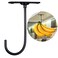 EGMEHOAD Banana Hook Under Cabinet 2 Pack Hanger to Keep Bananas Fresh Holder 2 Pcs