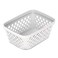 Glad Plastic Storage Basket Set Multipurpose Drawer Trays Kitchen Pantry Containers and Bathroom Bins 9 Pack Small Organizers White 625 L x 46 W x 27 H