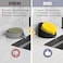 NiHome Silicone Sponge Holder Compatible with Scrub Daddy Mommy Sponges for Kitchen Bathroom Auto Draining Organizer Holds Multiple Sponges Cleaning Tools FoodGrade Dishwasher Safe Black