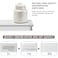 Lyxel Quick Dry Sink Caddy Kitchen Sink Organizer Water Absorbing Stone Tray for Sink Stone Drying Tray Diatomite Faucet Mat Protector Dispenser Sponge Holder Stone Soap Tray for Bathroom Counter