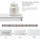 Lyxel Quick Dry Sink Caddy Kitchen Sink Organizer Water Absorbing Stone Tray for Sink Stone Drying Tray Diatomite Faucet Mat Protector Dispenser Sponge Holder Stone Soap Tray for Bathroom Counter
