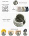 Zoeeker Ceramic Sponge Holder Kitchen Sponge Holder Sink Caddy Organizer Dish Rack for Kitchen Sink Suction Bathroom Brush Special Gray