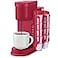 STORAGENIE Coffee Pod Holder for Kerig Kcup Red Side Mount K Cup Storage Coffee Pod Organizer Perfect for Small Counters