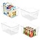 Vtopmart Clear Plastic Pantry Organizer Bins 4 PCS Food Storage Bins with Handle for Refrigerator Fridge Cabinet Kitchen Countertops Cupboard Freezer Organization and Storage BPA Free Large